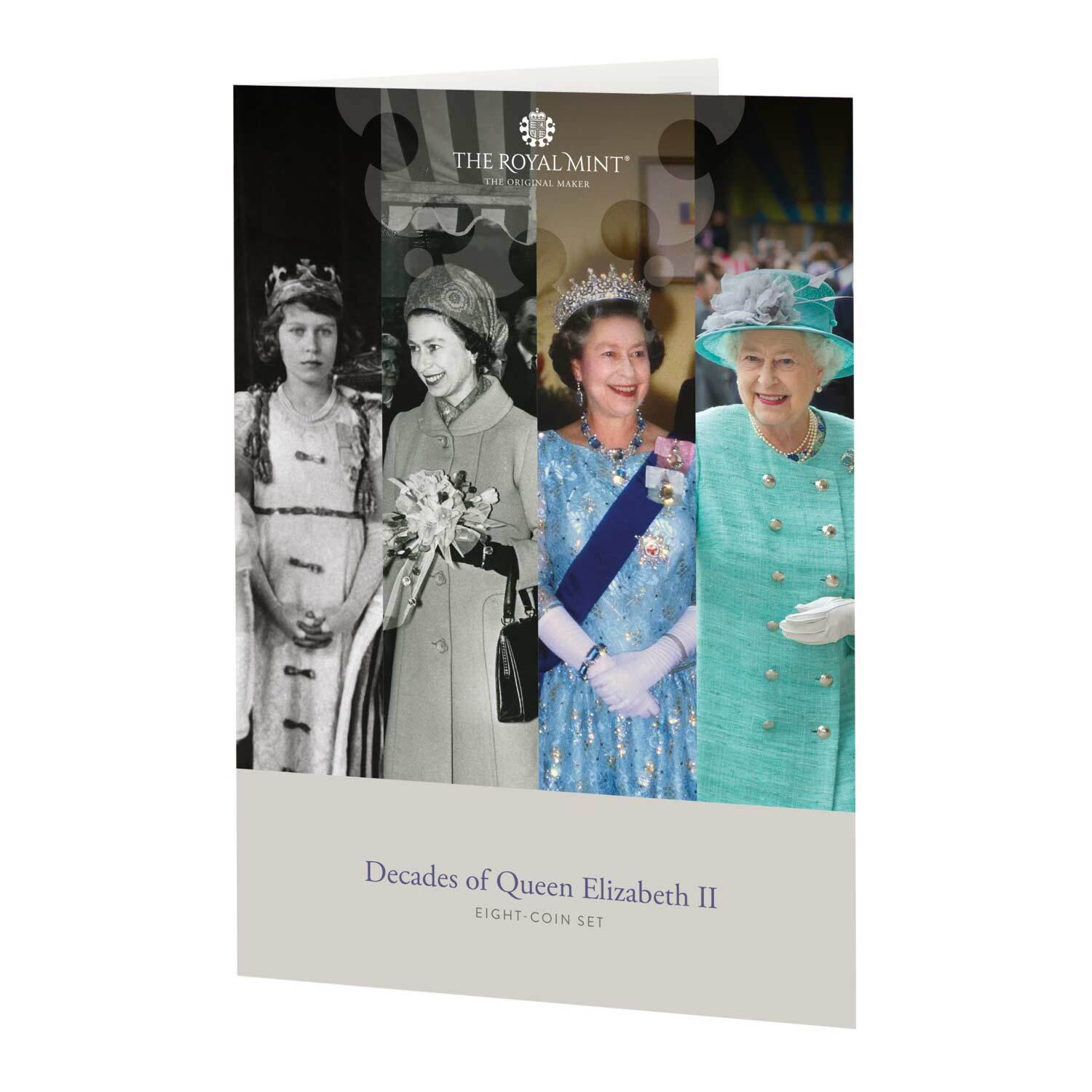 Decades of Queen Elizabeth II Eight Coin Set