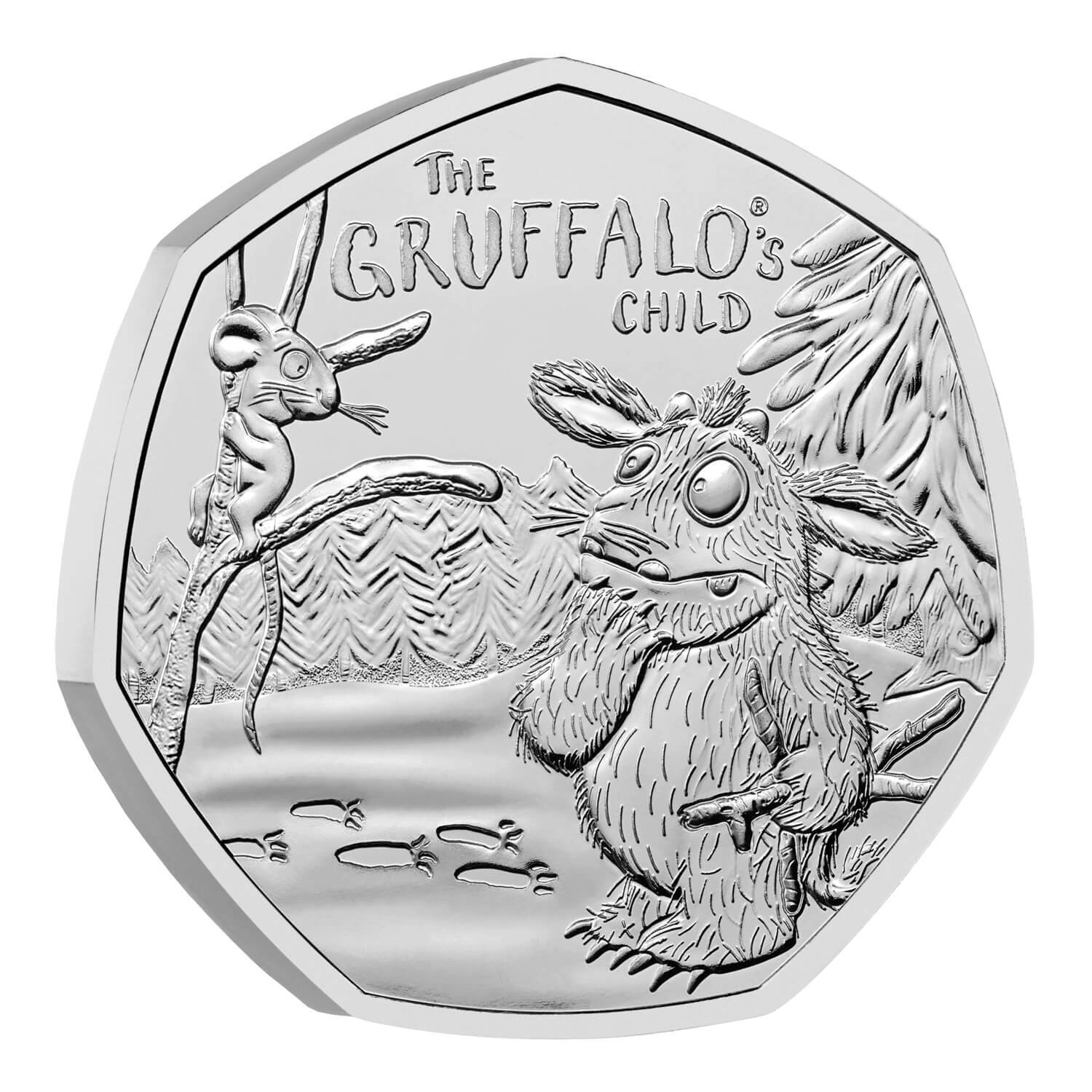 2024 50p Gruffalo's Child BUNC Coin