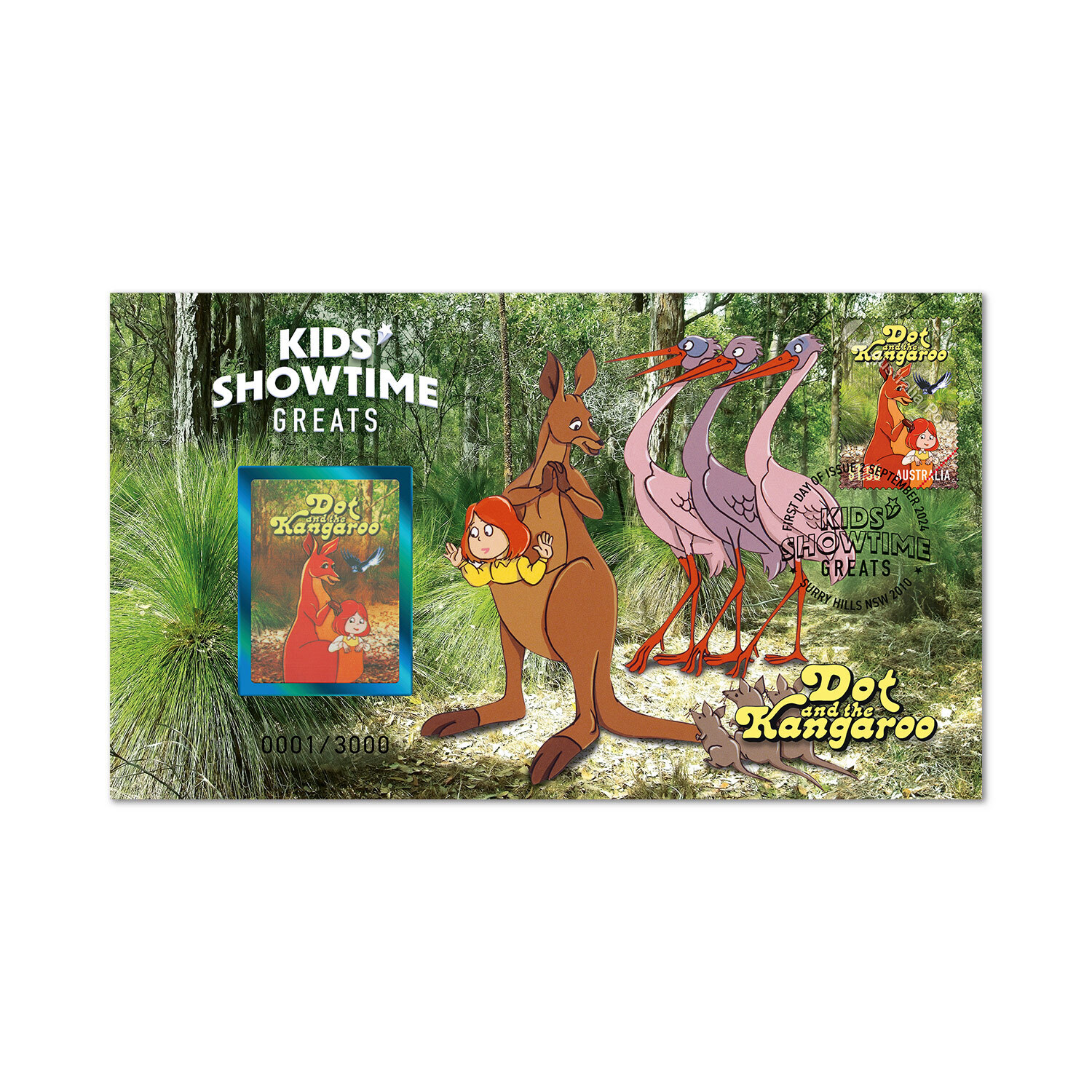 Kids' Showtime Greats Medallion Cover – Dot and the Kangaroo