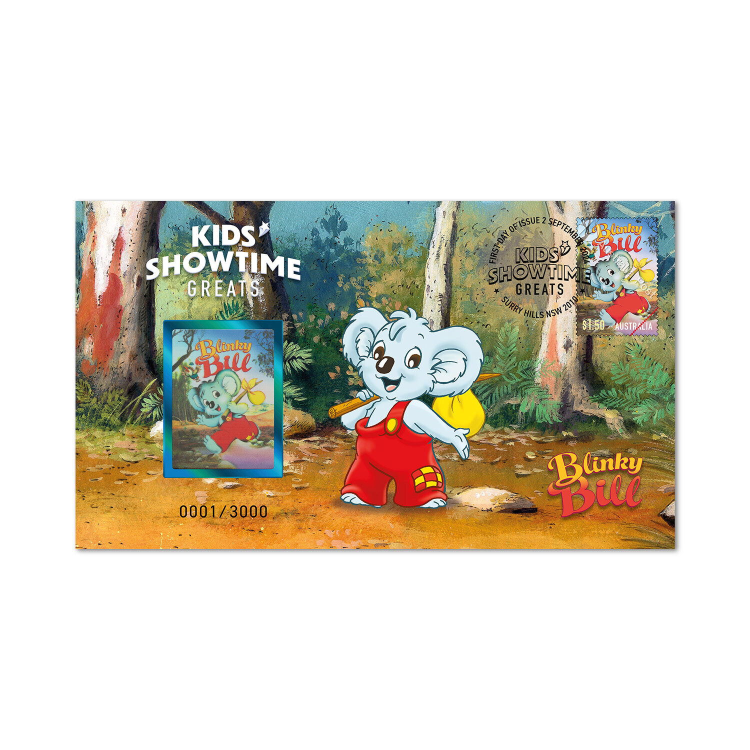 Kids' Showtime Greats Medallion Cover – Blinky Bill