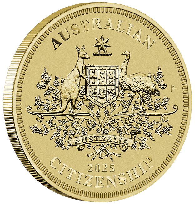 2025 $1 Australian Citizenship Al-Br Coin