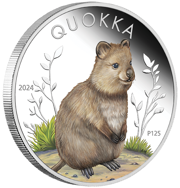 2024 $1 Australian Quokka 1oz Silver Proof Coin