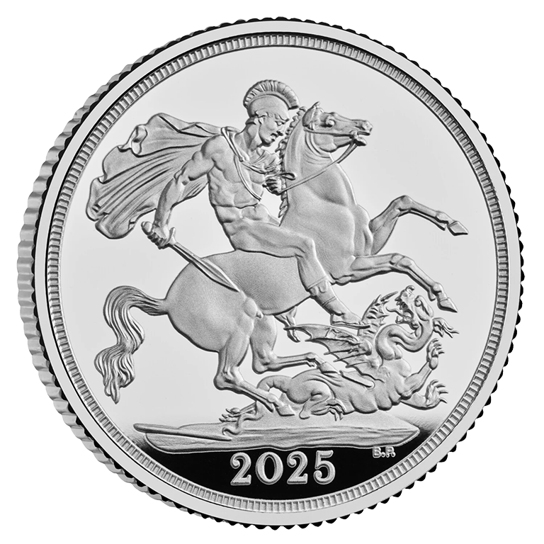 2025 Royal Mint Silver Sovereign Proof Coin