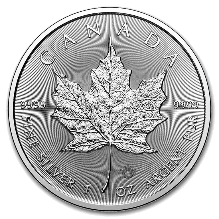 2025 Canada $1 Maple Leaf 1oz Silver BU Coin