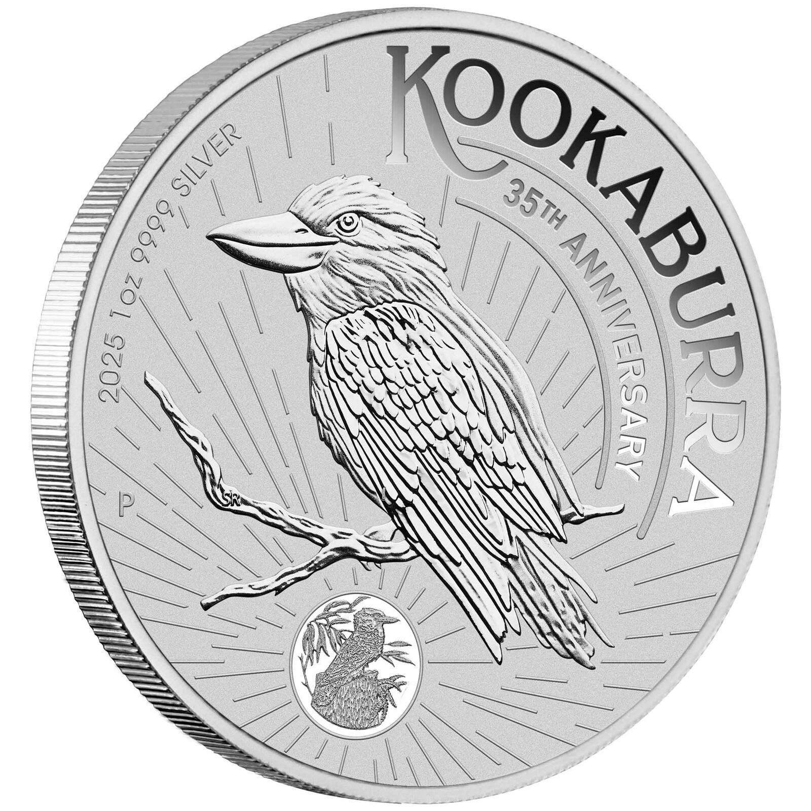 2025 $1 Australian Kookaburra 35th Anniversary 1oz Silver Bullion Coin