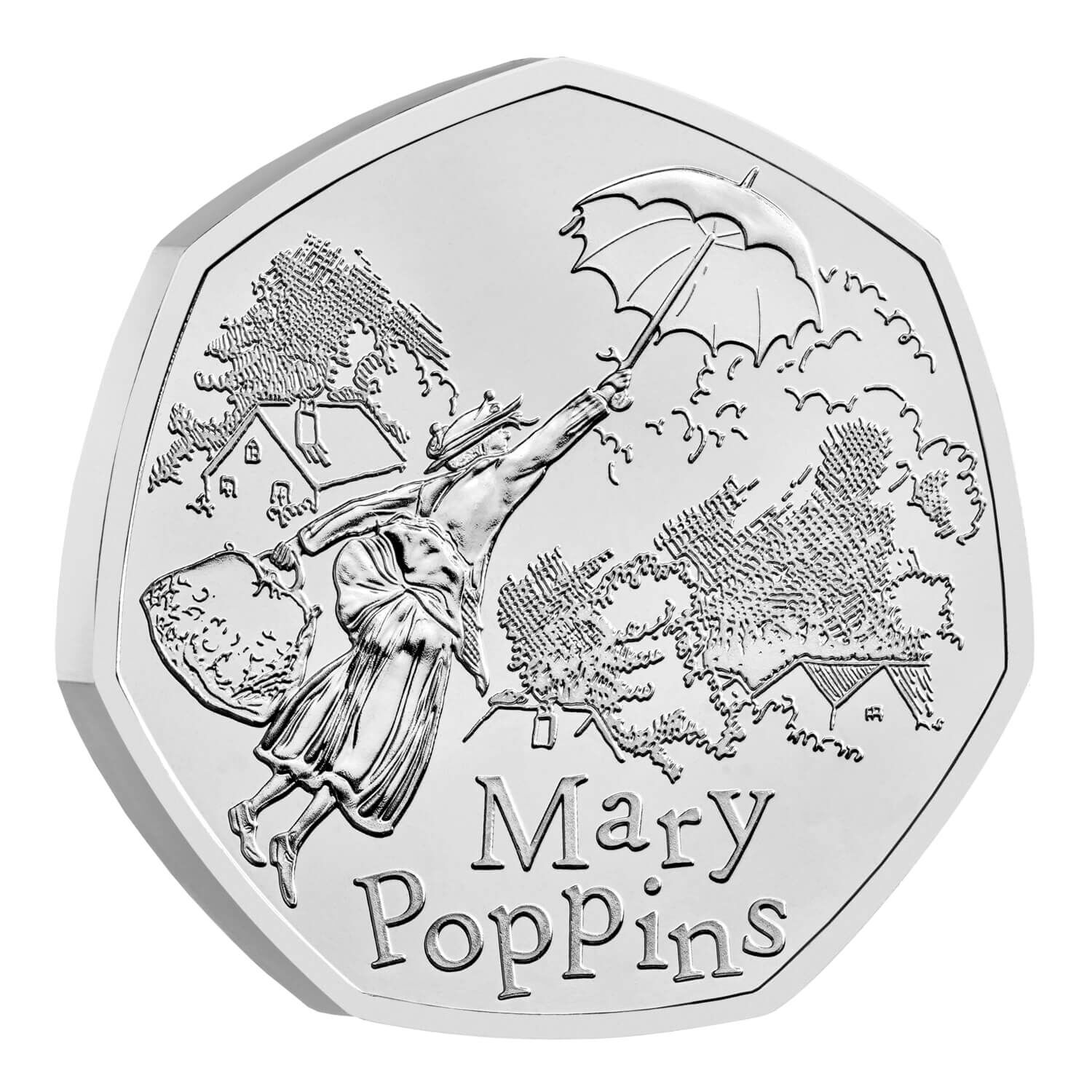 2025 50p Mary Poppins BUNC Coin