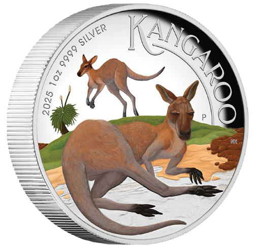 2025 $1 Australian Kangaroo 1oz High Relief Silver Proof Coin