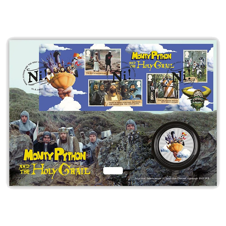 2025 Monty Python Medal Cover
