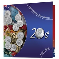 1966 2013 20c Commemorative 10 Coin Pack