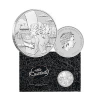 2021 $1 The Simpsons - Marge & Maggie 1oz Silver UNC