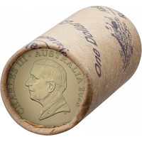 2023 $1 Premium Mint Roll Charles III UNC