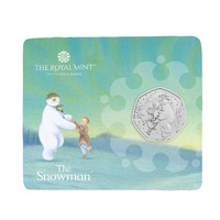 2023 50p The Snowman BUNC Coin