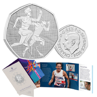 2024 50p Team GB and ParalympicsGB BUNC Coin