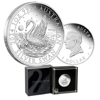 2024 $1 Australian Swan Silver Proof