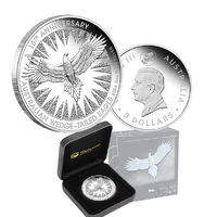 2024 $3 Australian Wedge-Tailed Eagle 10th Anniversary 3oz Silver Proof Coin