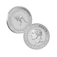 2025 $1 Australian Kangaroo 1oz Silver Bullion Coin