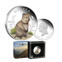 2024 $1 Australian Quokka 1oz Silver Proof Coin