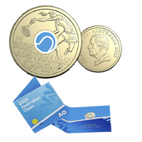 2025 $2 Women's Australian Open Privy Mark Coin