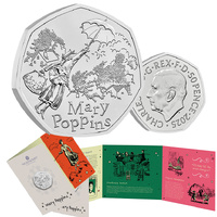 2025 50p Mary Poppins BUNC Coin