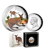 2025 $1 Australian Kangaroo 1oz High Relief Silver Proof Coin