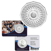 1977 50c Elizabeth II Silver Jubilee Coin Pack