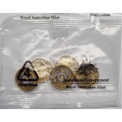 2019 $2 Police Remembrance 5 Coin Sachet