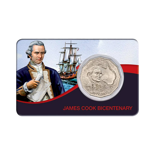 1970 50c Captain Cook Bicentenary Coin Pack