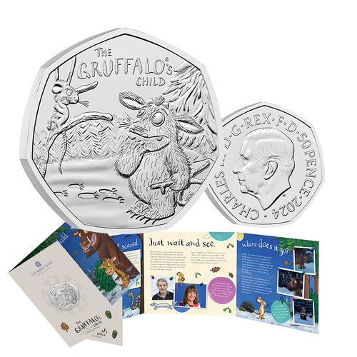 2024 50p Gruffalo's Child BUNC Coin