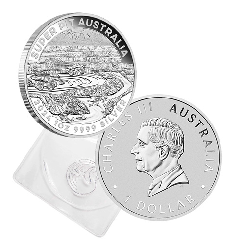 2024 $1 Super Pit 1oz Silver Bullion Coin