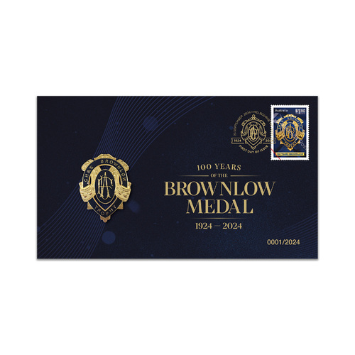 2024 100 Years of Brownlow Medal Medallion Cover