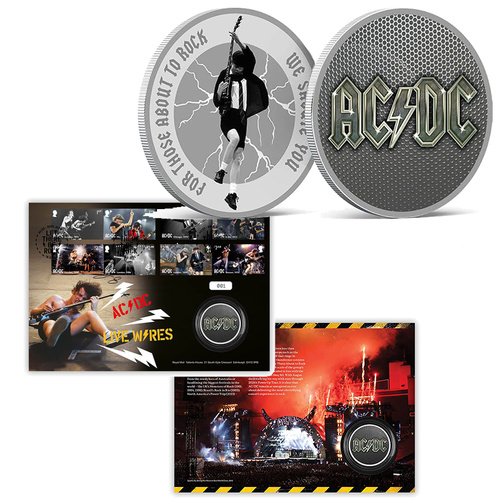 2025 AC/DC Live Wires Medal Cover